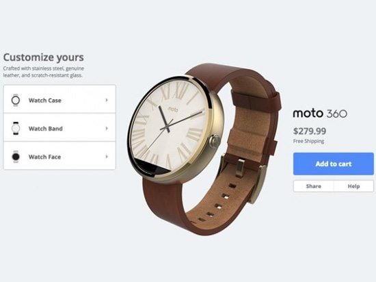 價(jià)格良心，Moto 360頂級版也就1800元