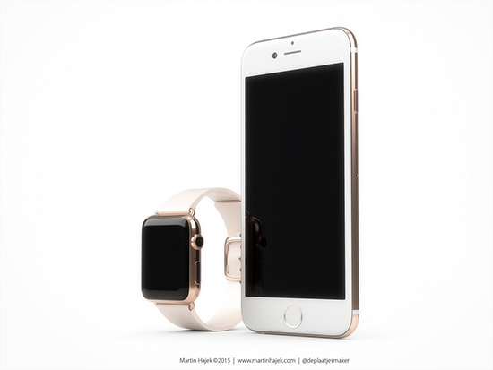 比Watch更壕，玫瑰金iPhone 6s概念圖賞