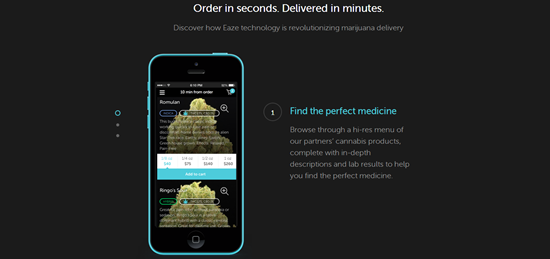 在剛拿到千萬美元融資的Eaze上購買大麻是怎樣的體驗？