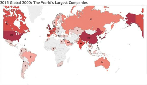 福布斯全球2000強企業(yè)出爐：蘋果邁近前十