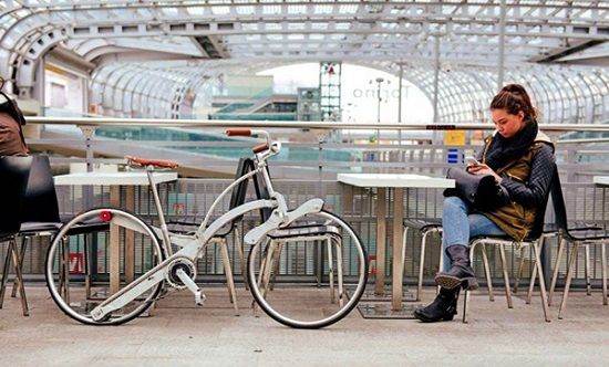 Sada Bike折疊自行車 竟如雨傘般大小！