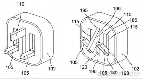 體積縮小便于攜帶 蘋果充電器新專利曝光