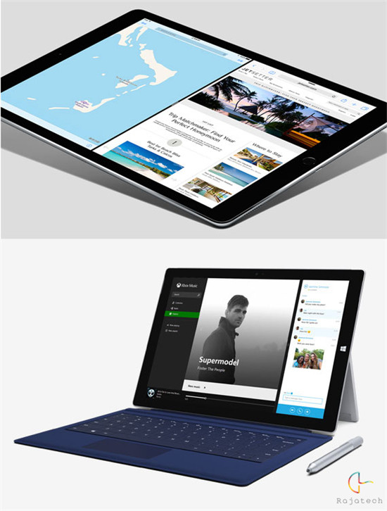 全面抄襲or超越？iPad Pro對(duì)比Surface Pro 3