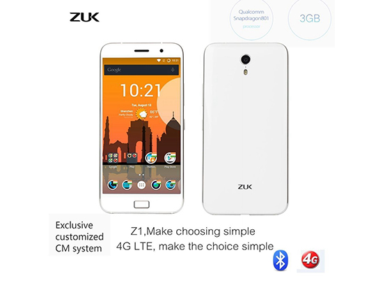 ZUK Z1國際版正式開售：搭載CM 12系統(tǒng)