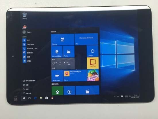 小米平板2真機曝光 安卓和Windows互刷
