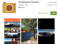 谷歌發(fā)布新應(yīng)用，可使手機(jī)變VR相機(jī)
