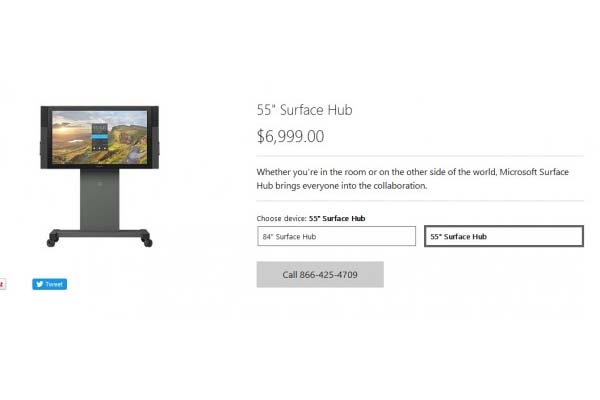 真是醉了！盛傳Surface Hub漲價(jià)00！