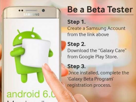 英國的Galaxy S6用戶已經(jīng)可以申請(qǐng)?jiān)囉肁ndroid 6.0了