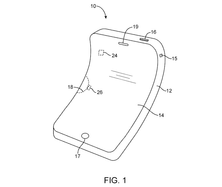 iPhone可能會變軟？蘋果獲柔性O(shè)LED屏專利