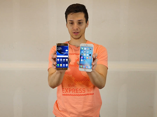 視頻：誰最耐摔 三星S7 edge/iPhone 6s Plus跌落測試