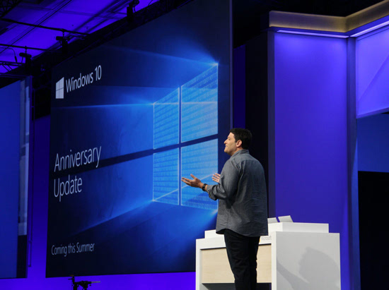 微軟Build 2016：Win10年度更新將至 人工智能成亮點