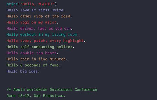 蘋果WWDC16召開時(shí)間公布，iOS 10終于要來了