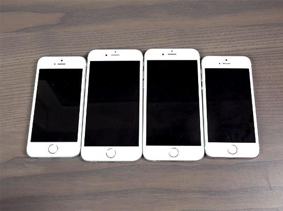 視頻： iPhone 5s/SE/6/6s測速對比 結(jié)果讓你意外嗎