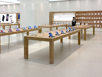 廣州第二家Apple Store探營(yíng)：新設(shè)計(jì) 開(kāi)業(yè)送T恤