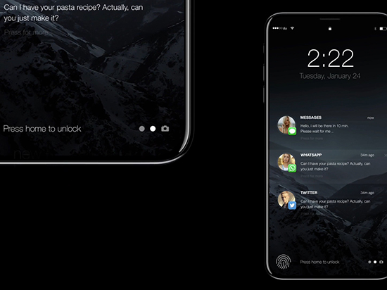 iPhone 8設計激進：取消home鍵屏占比超90%？