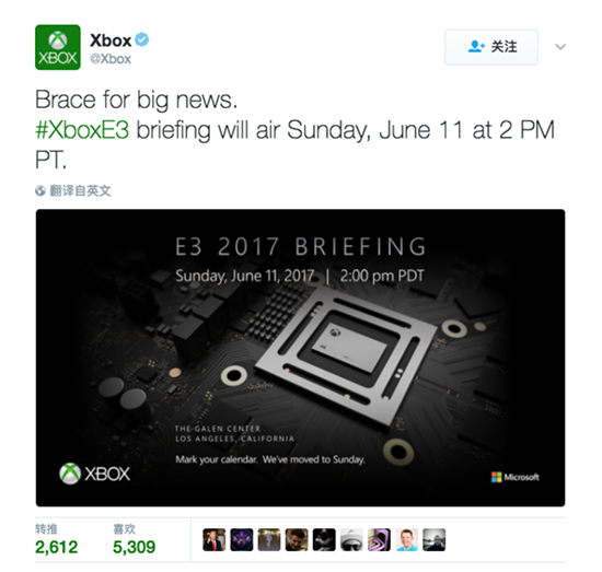 性能吊打PS4 Pro？微軟Xbox天蝎座6月E3游戲展見