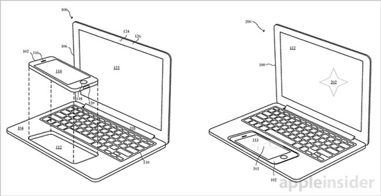 腦洞大開！蘋果新專利能把iPhone瞬間變筆記本