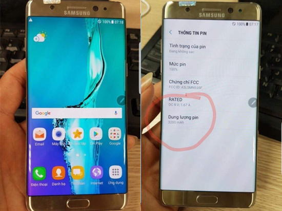 三星翻新Note7細(xì)節(jié)曝光：價(jià)格實(shí)惠 但電池縮水300mAh