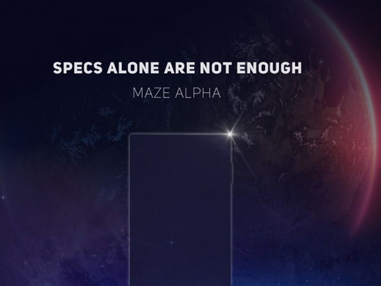 謎一樣的全面屏雙攝手機 Maze Alpha即將亮相