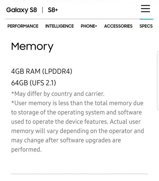 步華為后塵？三星S8被爆也混用內(nèi)存