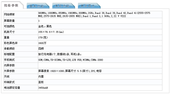 金立新旗艦亮相工信部網(wǎng)站：首部四攝手機(jī)