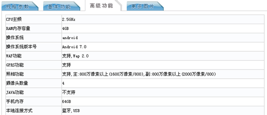 金立新旗艦亮相工信部網(wǎng)站：首部四攝手機(jī)