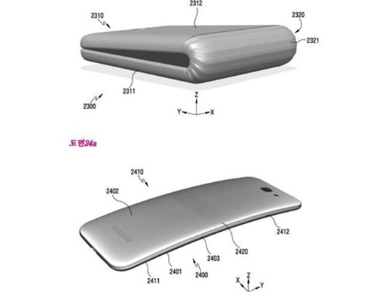 iPhone X見(jiàn)了也會(huì)顫抖！三星可折疊智能手機(jī)現(xiàn)身