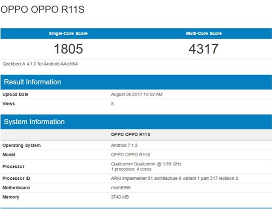 OPPO全面屏新機R11s說明書曝光：外形基本確認