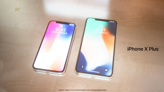 6.7寸iPhone X Plus概念機圖賞：設(shè)計照搬？看了內(nèi)心毫無波動