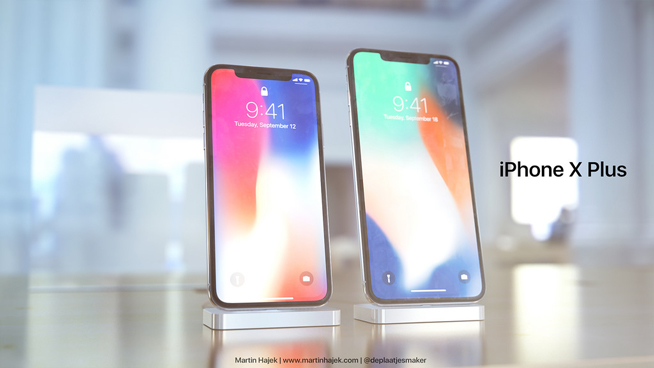 6.7寸iPhone X Plus概念機圖賞：設(shè)計照搬？看了內(nèi)心毫無波動