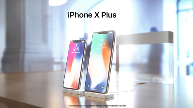 6.7寸iPhone X Plus概念機圖賞：設(shè)計照搬？看了內(nèi)心毫無波動