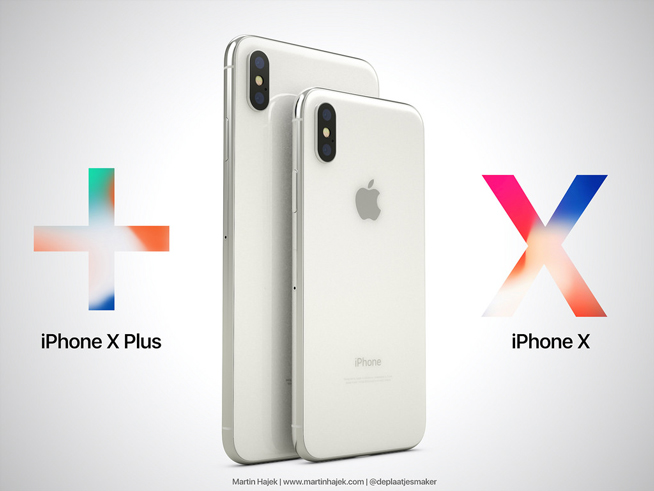 6.7寸iPhone X Plus概念機圖賞：設(shè)計照搬？看了內(nèi)心毫無波動