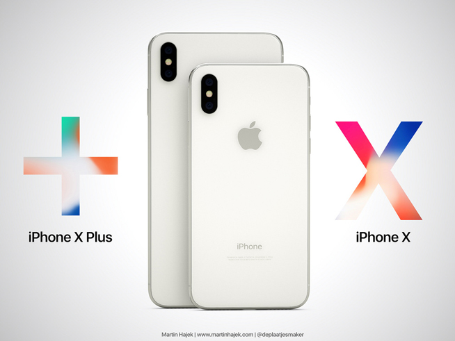 6.7寸iPhone X Plus概念機圖賞：設(shè)計照搬？看了內(nèi)心毫無波動