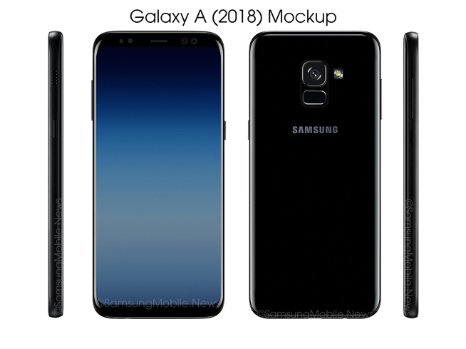 搶占中端機份額？三星Galaxy A 2018也要用上全視曲面屏