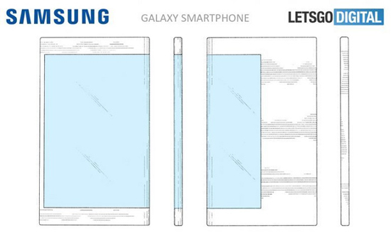 可折疊屏還不算大招！三星環(huán)繞顯示屏設(shè)計(jì)專利曝光