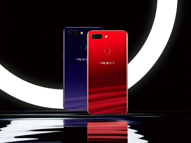 OPPO R15紅藍(lán)新配色將至：支持防水 或?yàn)樯?jí)款R15 Pro 