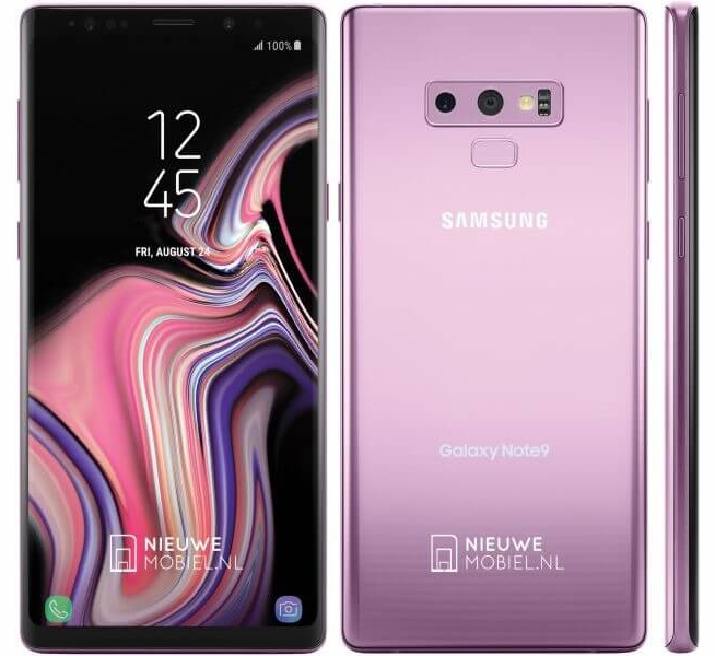 三星Galaxy Note9繼續(xù)曝光：新配色特別 近萬元售價向蘋果看齊