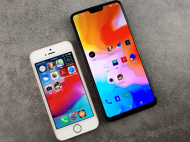 蘋(píng)果iPhone SE速度對(duì)比一加6：iOS 12太強(qiáng) 建議升級(jí)體驗(yàn)