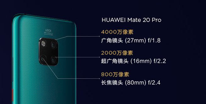 華為Mate 20再度引領(lǐng)拍攝創(chuàng)新：矩陣多焦三攝好看更好用