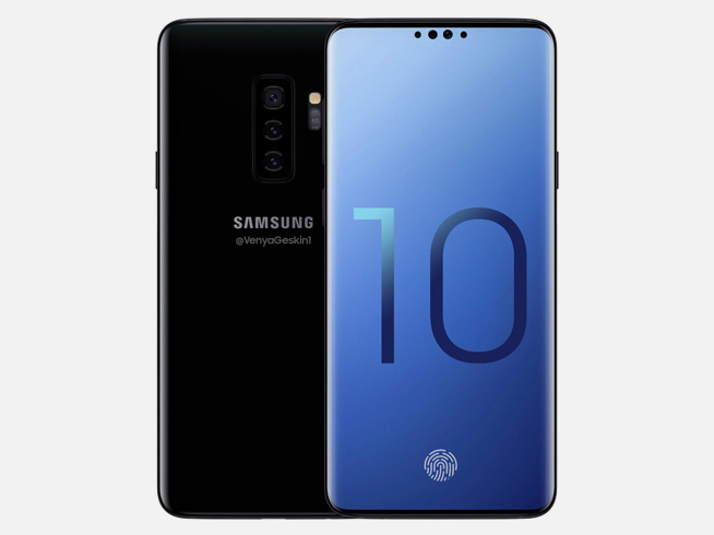 三星Galaxy S10穩(wěn)了？新系統(tǒng)提前曝光近100%全面屏設計