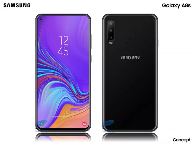 與華為撞期12月發(fā)布 三星開孔屏Galaxy A8s信息全曝光