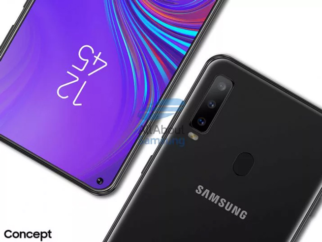 與華為撞期12月發(fā)布 三星開孔屏Galaxy A8s信息全曝光