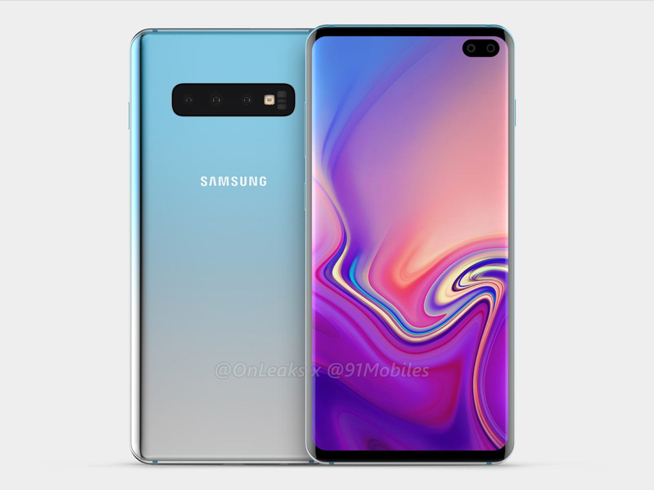 三星Galaxy S10+更多信息解鎖：前置開孔雙攝 顏值有所下降