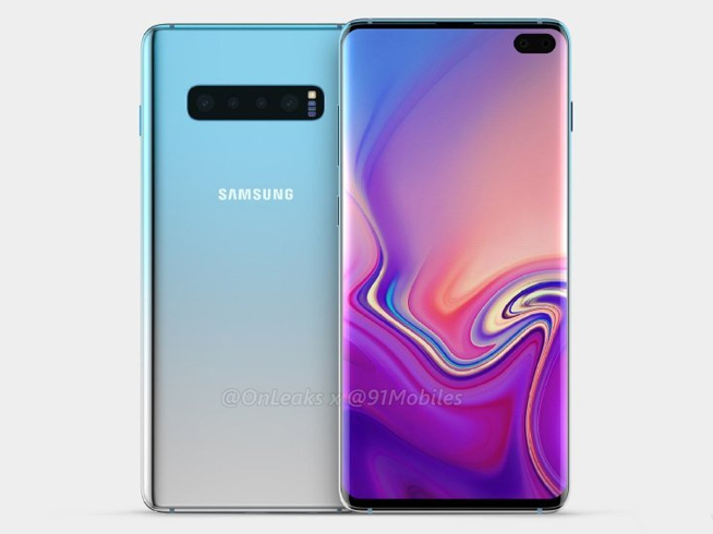 三星Galaxy S10真機(jī)曝光：更小開孔對(duì)標(biāo)華為 屏占比再創(chuàng)新高