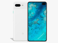 Google Pixel 4XL渲染圖：用上挖孔屏 后置雙攝實力翻倍？