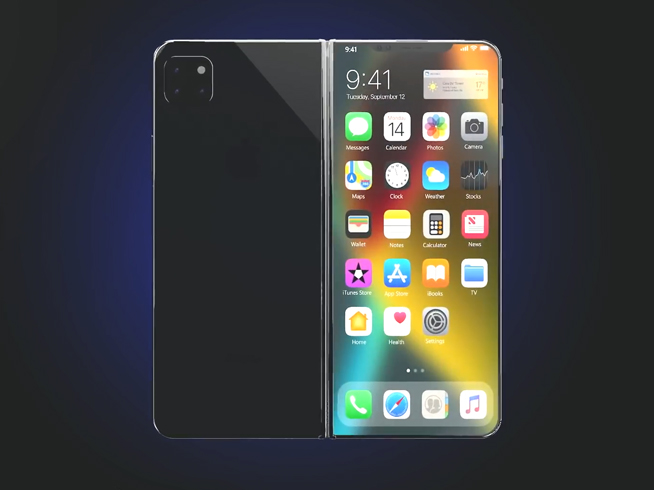 iPhone X Fold折疊概念機(jī)：驚艷不輸三星華為 果粉看了忍不住