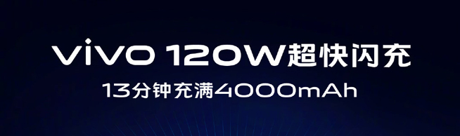 vivo 120W超快閃充突然公布 13分鐘即可充滿你的手機(jī)