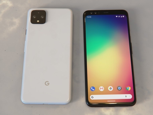 谷歌Pixel 4XL真機曝光：新iPhone也長這樣 你覺得OK嗎？