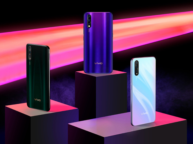 vivo Z5官方渲染圖公布：4800萬三攝大提升 三大絢麗配色