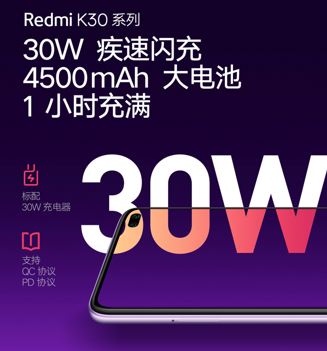 不止驍龍765G Redmi K30系列還要首發(fā)索尼6400萬(wàn)鏡頭